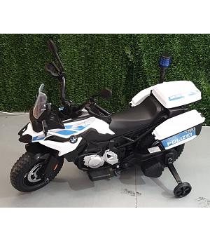 MOTO BMW F850 GS POLICÍA MC, 2X12V, BLANCA-AZUL - INDA222-LEG6950967